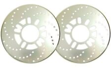 Drum brake cover two sets of silver color disc brake style JAPAN F/S w/Tracking#