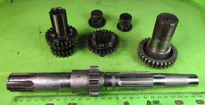 Eje de salida y engranajes de transmisión Honda CB72 250 Super Hawk CB77 305 CL 72 CL 77 Foto 1 de 4