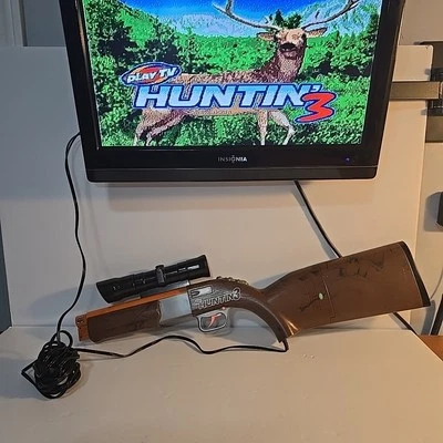 Play TV Huntin' 3 2005 Radica Plug N Play DEER HUNTIN Rifle Gun, Scope, Untested - Image 1 of 4