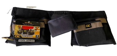 CLC 1370 Work Apron 8 Pockets ToolWorks Jobsite Gear Home Projects Tool Holder - Image 1 of 4