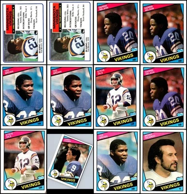 Lote de cartas 1984 Minnesota Vikings (51) - Almost Gone - Get Yours Before They’re... - Imagem 1 de 4