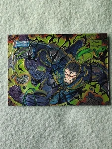 1995 Topps Image Universe #27 Maul & Warblade WILDC.A.T.S Jim Lee Holofoil Karte. - Bild 1 von 3