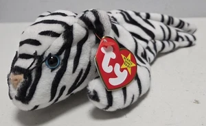 Ty Beanie Babies - Blizzard The Snow Leopard 1996 - con etiquetas - Imagen 1 de 3