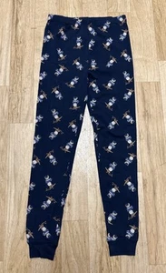 Polo Ralph Lauren Boys Pajama Blue Sking Bear Jogger Sleepwear Pants Sz 14 - Picture 1 of 10