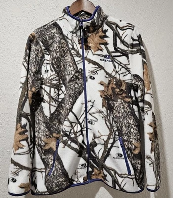 MOSSY OAK Mujer Camuflaje Cremallera Vellón Grande Foto 1 de 4