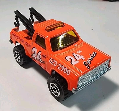 Grúa de servicio Majorette #228/291 Depanneuse 24 horas 1/62 diecast Chevy grúa Foto 1 de 4