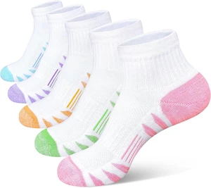 Calcetines mujer tobillo gruesos algodon deportivos senderismo paquete 5 pares - Bild 1 von 12