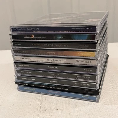 Robbie Williams - 10 CD Album Bundle Job Lot - Free Postage - Imagem 1 de 4