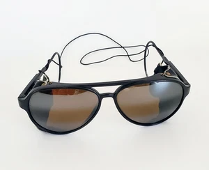 VUARNET SKILYNX PX GRADIENT GLACIER SONNENBRILLE FRANKREICH MIT LEDER SCHWARZ VINTAGE - Bild 1 von 14