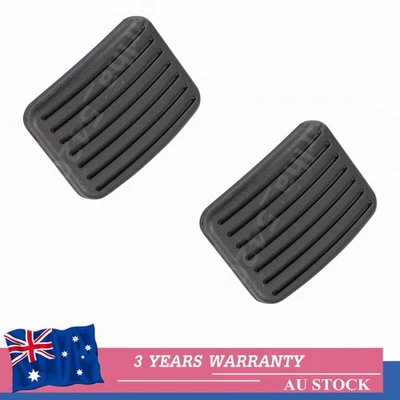 Pair Brake Clutch Pedal Pads Cover Suit for Hyundai Accent Elantra Getz Tiburon Foto 1 de 4
