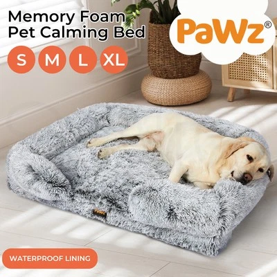 Pawz Pet DogCalming Bed Orthopedic Sofa Memory Foam Removable Washable Cover - image 1 of 4