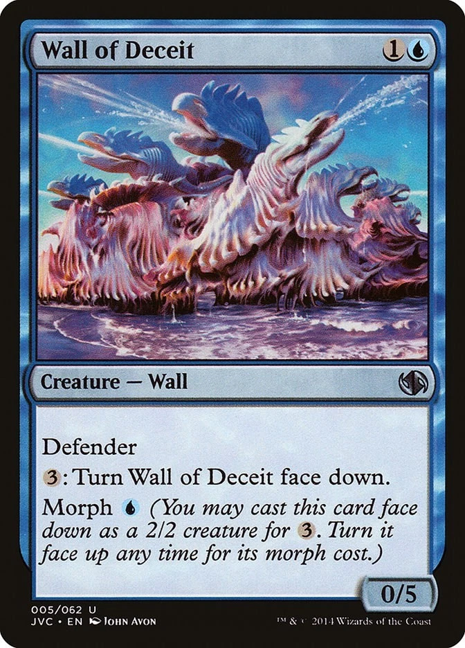 Wall of Deceit 5 LP Normal Duel Decks: Anthology MTG EN - Image 1 of 1