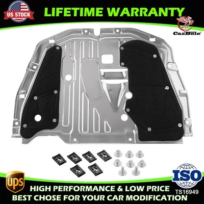 Placa de deslizamiento delantera para cubierta protectora de motor Honda Civic 16-21 protector contra salpicaduras aleación de aluminio Foto 1 de 4