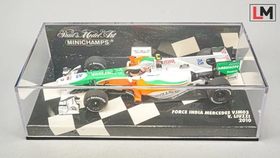 1:43 Minichamps Force India Mercedes VJM03 F1 Liuzzi 2010 // X_386 - Bild 1 von 2