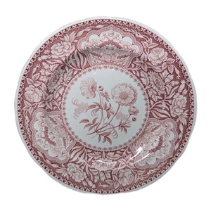 Spode Floral Salatteller Archive Collection Cranberry Dessert Tee Party - Bild 1 von 12