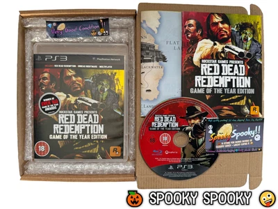Red Dead Redemption Game of the Year Edition PS3 - UK PAL VGC CIB with Map - Image 1 of 4
