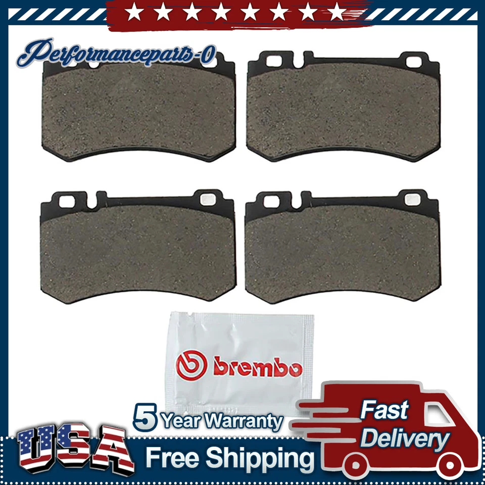 Kit Pastillas Freno Traseras Brembo (4 Piezas) Para Mercedes-Benz CL55 AMG 2003-2006 Foto 1 de 2