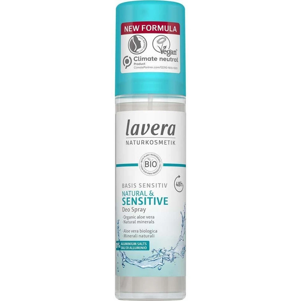 Lavera Basis Deodorant Spray 75ml - 2 Pack - Image 1 of 1
