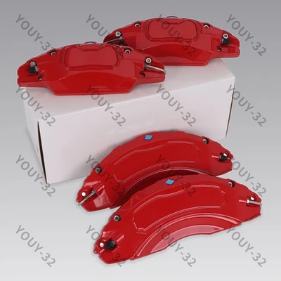 For Toyota Highlander Car Caliper Covers Brake 18 20 in Wheel Hub 22 23 24 Red - Imagem 1 de 4