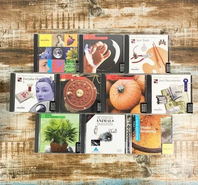 Lot of 10 PhotoDisc Royalty-Free Digital Stock Photography CDs - Many Brand New! - Image 1 of 3