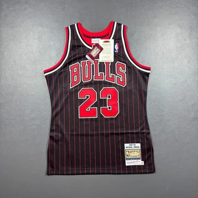100% Authentic Michael Jordan Mitchell & Ness 95 96 Bulls Jersey Size 40 M - Image 1 of 4