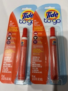 (2) Tide To Go Instant Stain Remover Liquid Pen 10 ml Travel - Picture 1 of 2