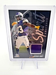 2025 Panini Luminance Aaron Jones Spirit Swatches Memorabilia Patch #SSW-AJO - Picture 1 of 2