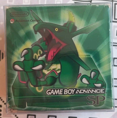 Nintendo Game Boy Advance SP Rayquaza Edition Pokemon Center Limited Box JP - Photo 1/4