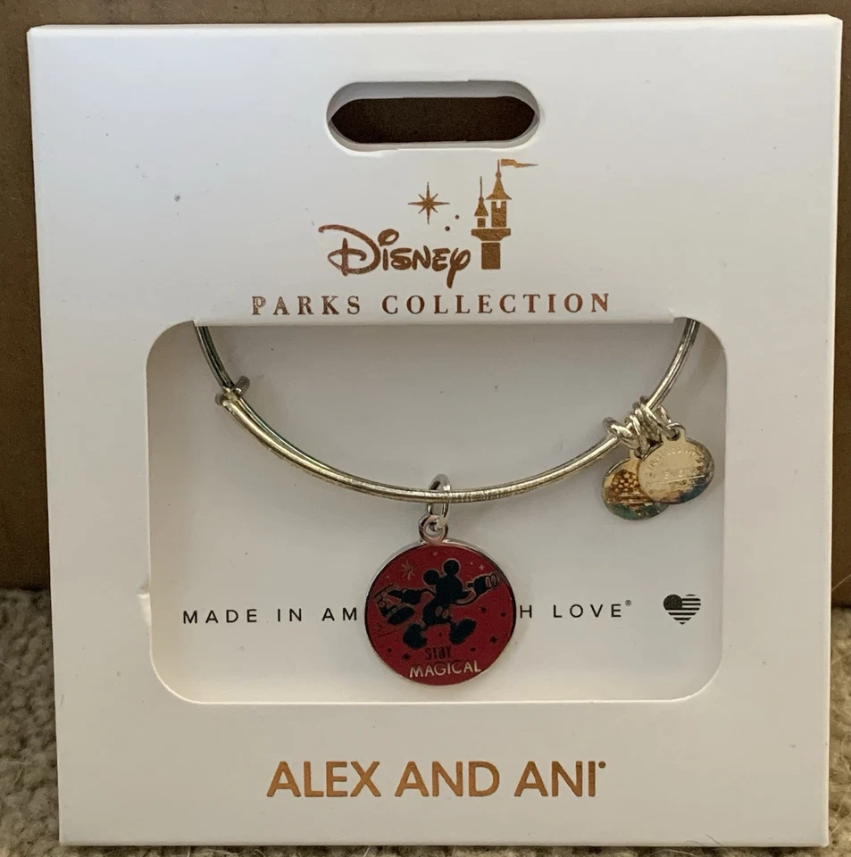 DISNEY PARKS ALEX AND ANI DVC VACATION CLUB STAY MAGICAL BRACELET