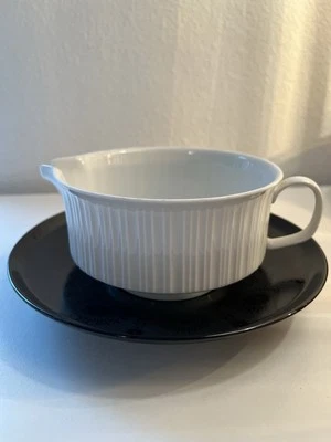 Gravy Boat Rosenthal Vintage Alemanha Tapio Wirkkala Variações com Placa Inferior Bom - Imagem 1 de 4