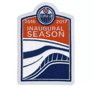 2016 Edmonton Oilers Inaugural Season At Rogers Place Jersey Patch Official - Picture 1 of 1