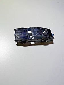 Coche Tootsietoy Oldsmobile Toronado Negro y Azul Hecho en EE. UU. 2 3/4" Enganche Largo - Imagen 1 de 4