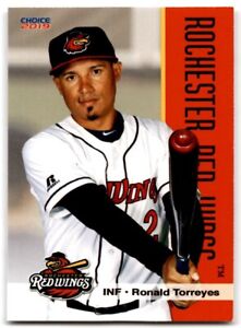 2019 Choice Rochester Red Wings Ronald Torreyes #21 Rochester Red Wings