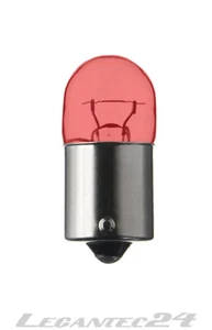 Glühlampe 12V 5W Ba15s rot Glühbirne Lampe Birne 12Volt 5Watt neu - Picture 1 of 1