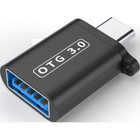Produktbild - USB-C Type C 3.0 Male to USB 3.0 Type A Female OTG Adapter Sync Data Hub Black