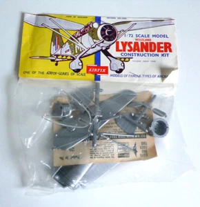 KIT AIRFIX ANCIEN 1/72è LYSANDER BON ÉTAT BAG BANDE ROUGE 1959 REF 1384 - Imagen 1 de 2