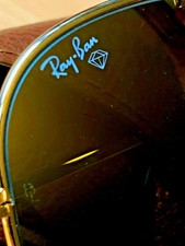 Ray-Ban Usa Vintage B&L Aviator Diamond Hard Survivor Sunglasses No Reserve Rare