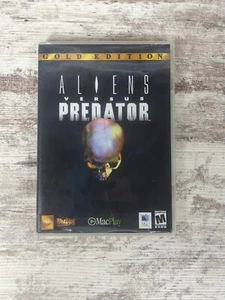 Aliens Versus Predator Gold Edition Video Game Mac Play (2001) PC with Manual - Picture 1 of 3