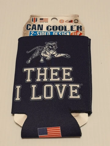 JSU JACKSON STATE TIGERS KOOZIE CAN COOLER NEW DOUBLE SIDED FLAT Cover