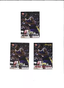 KOBE BRYANT LOT (3) 1998 COLLECTOR'S EDGE IMPULSE with HARRINGTON & BENJAMIN - Picture 1 of 2