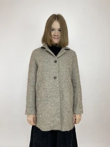 ZARA GIRLS Wool Coat Size 13/14 164 cm - Picture 1 of 18