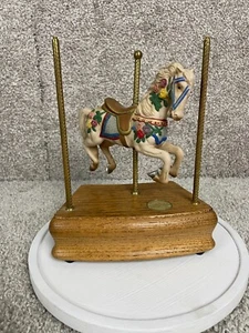 The Tobin Fraley Collection Willitts Design Carousel Music Box Limited Edition - Picture 1 of 11