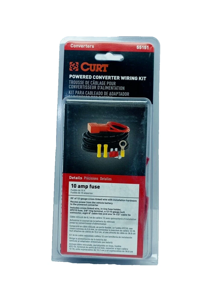Kit de cableado convertidor eléctrico Curt Wiring 55151 Foto 1 de 3