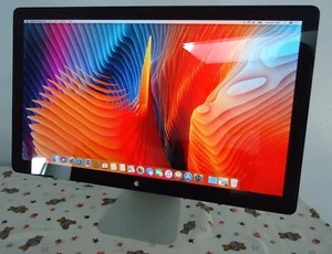 Apple 27" Thunderbolt Display HD LED LCD MC914LL/A mit USB-C Adapter - Bild 1 von 6