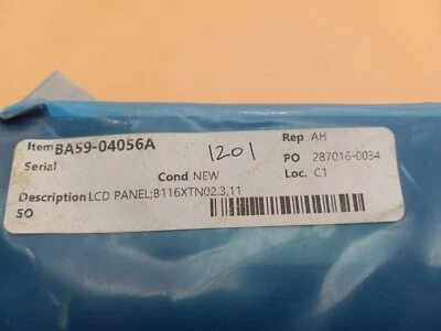 Substituição de tela LCD B116XTN02.3 11"" para Samsung ChromeBook 2 XE500C12-K01US - Imagem 1 de 2