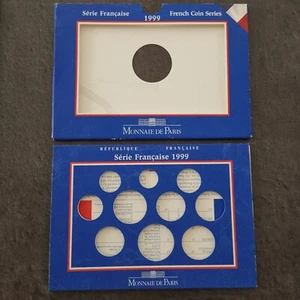 VIDE EMPTY / COFFRET BU VIDE FRANCS 1999 FRANCE - Imagen 1 de 3