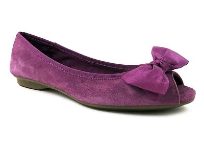 Женские замшевые туфли на плоской подошве Alfani Whitby с бантом цвет сливы Dk фиолетовый размер 5,5 M - Изображение 1 из 4