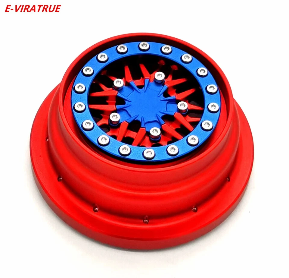E-VIRATRUE Aluminum Wheel For ARRMA MOJAVE 6S/FIRETEAM 6S 1/7&SENTON 1/10  1pcs - Image 1 of 1