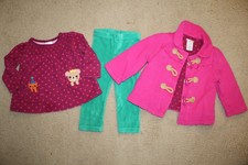 gymboree 3pc.baby girl sweet music outfit 12-18/12-24 months(Read!)