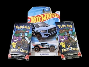Lot Of 2 - Hot Wheels 2024 Blue 20 Toyota Tacoma HW Dirt Off Road - New - Picture 1 of 3
